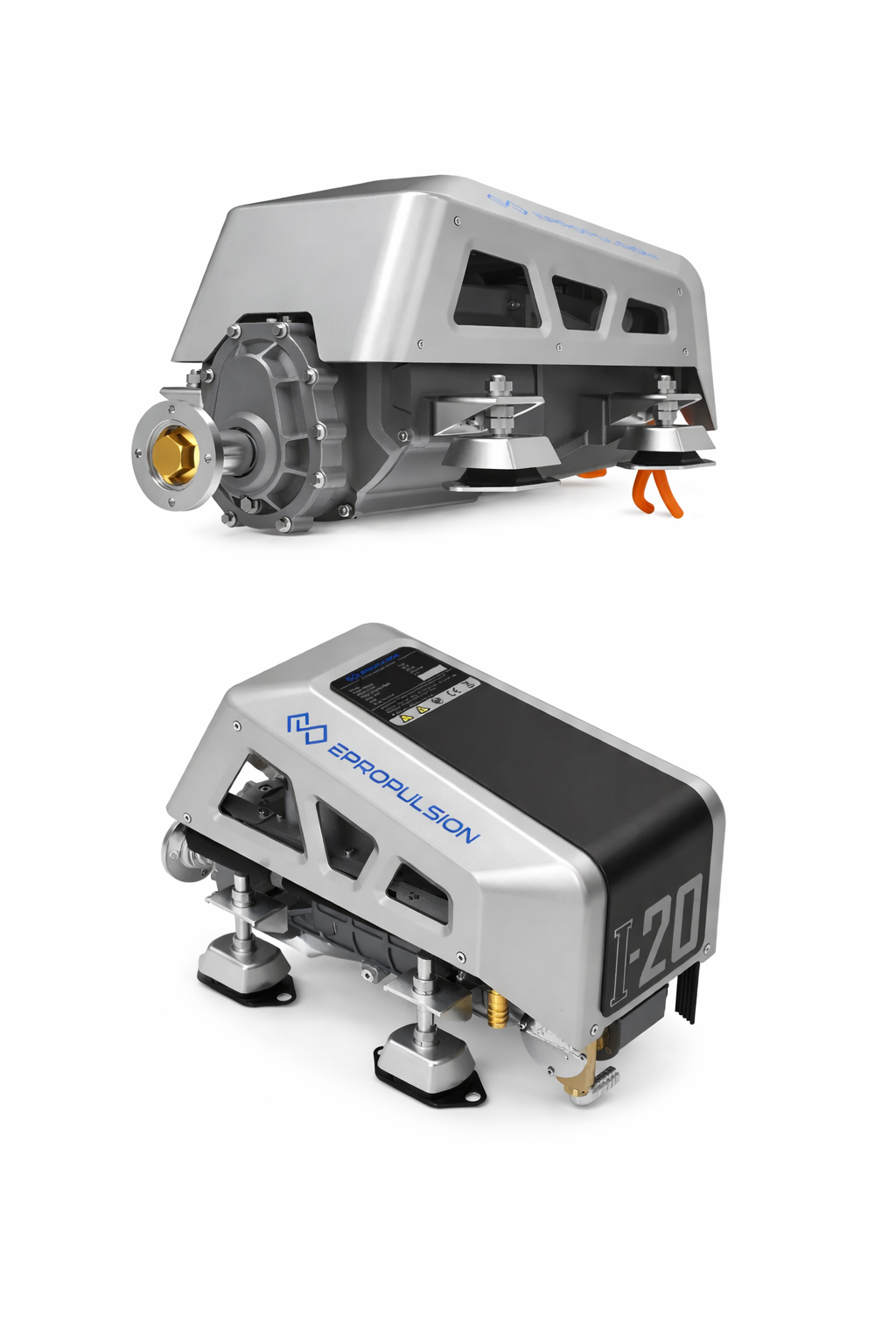 ePropulsion I20 elektrische binnenboordmotor met controller en complete aandrijving