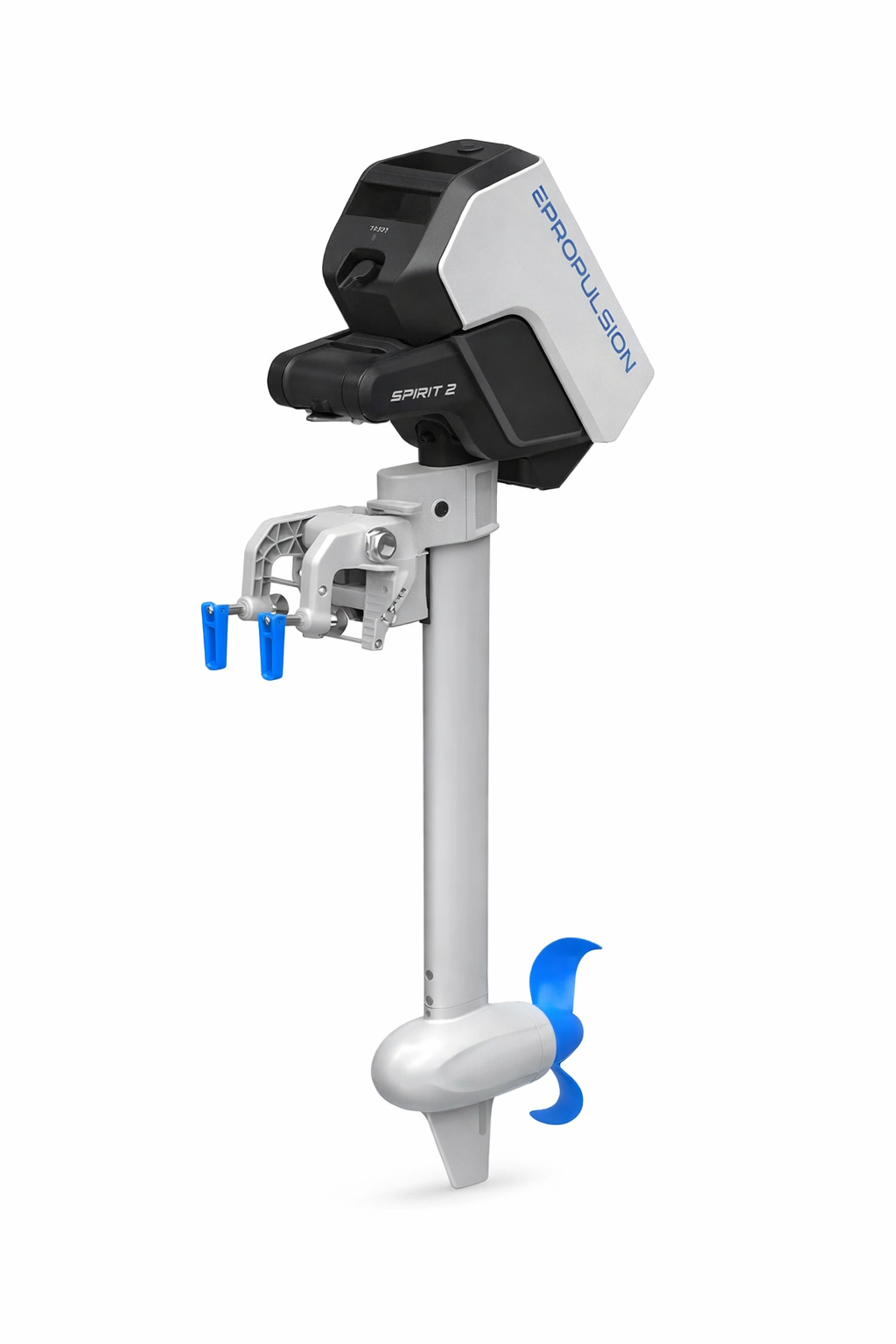 ePropulsion Spirit 2 elektrische buitenboordmotor met geïntegreerde accu en propeller